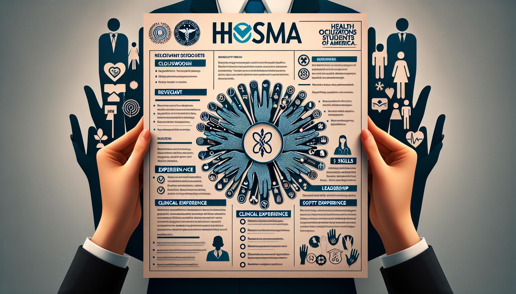 How HOSA Enhances Your Resume