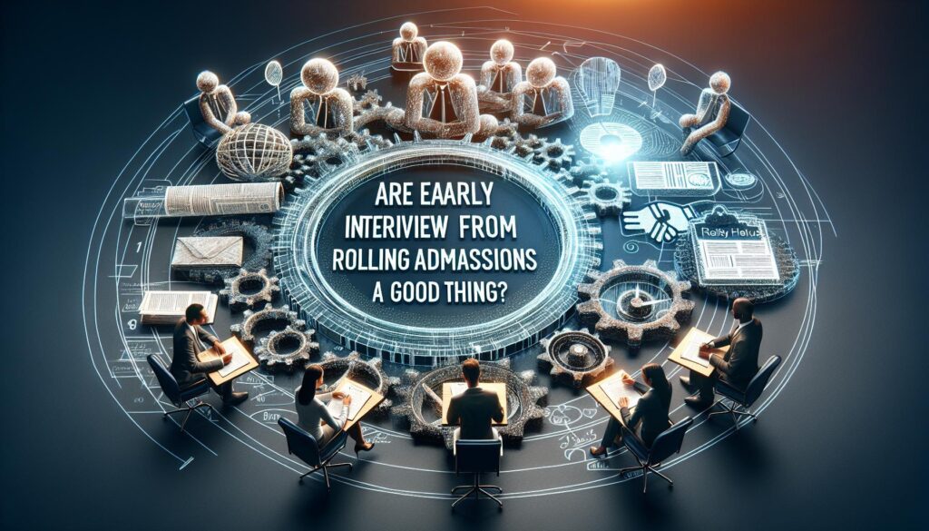 Are Early Interviews from Rolling Admissions a Good Thing?
