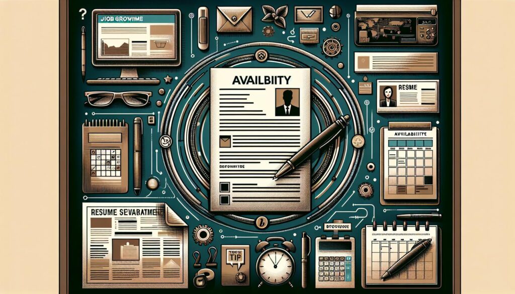 How to Include Availability in a Resume – Professional Tips