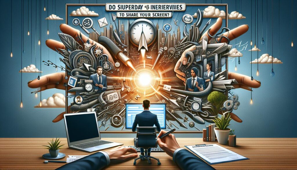 Do Superday Interviews Require You to Share Your Screen?