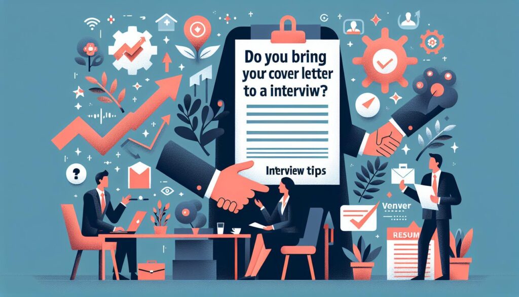 Do you bring your cover letter to an interview? Interview Tips