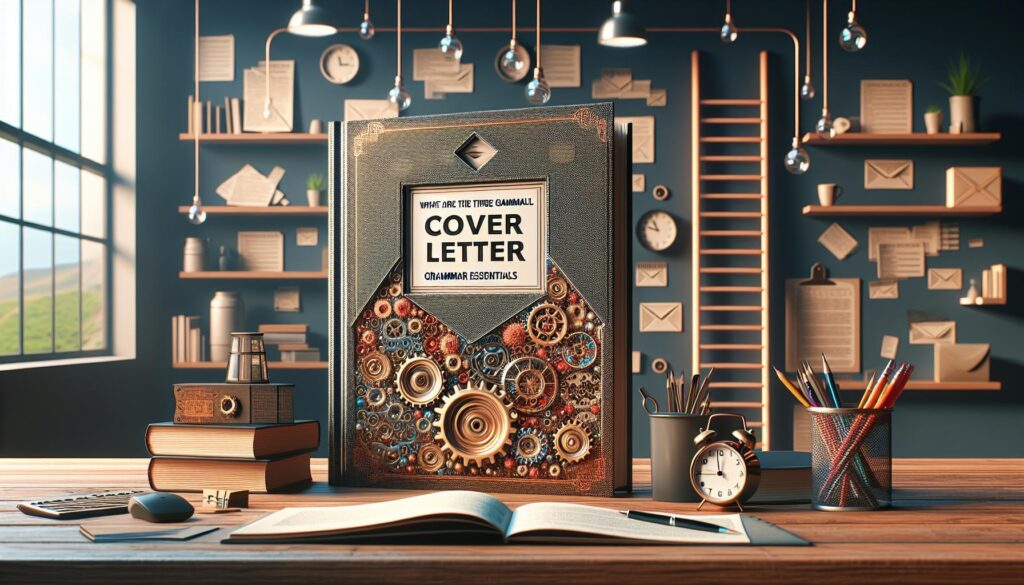 What are the three grammatical sections of the cover letter? Grammar Essentials