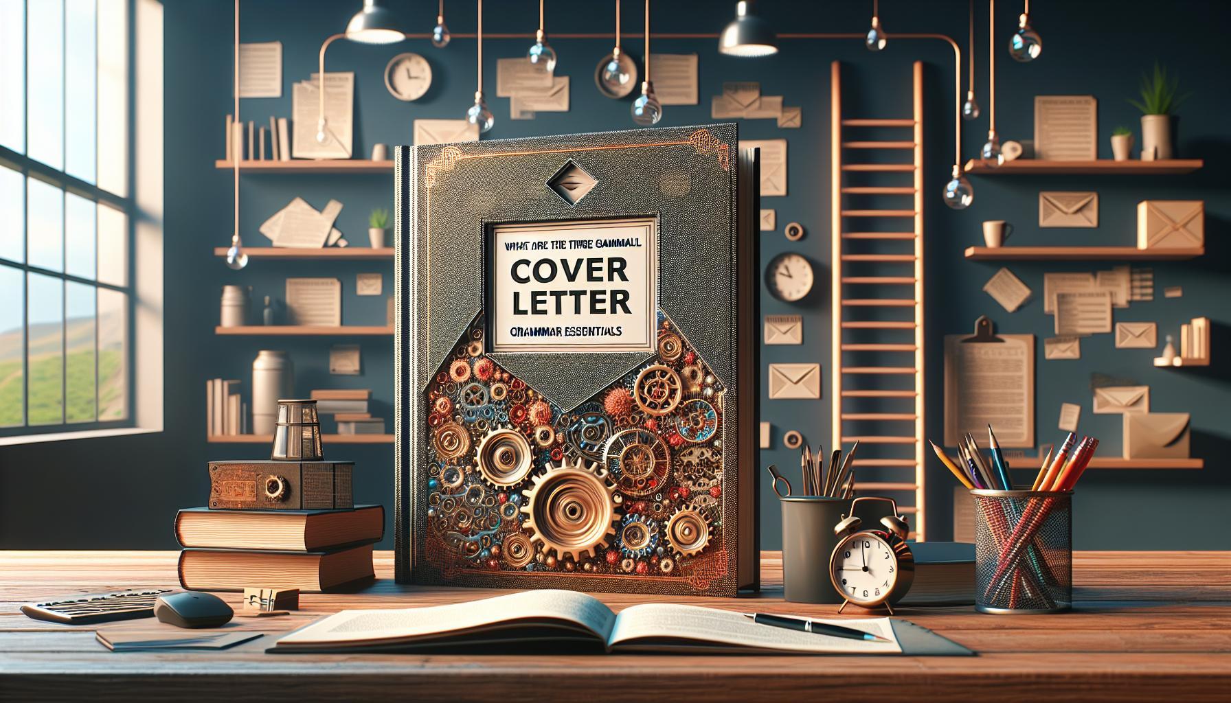 What are the three grammatical sections of the cover letter? Grammar Essentials 114 What are the three grammatical sections of the cover letter? Grammar Essentials