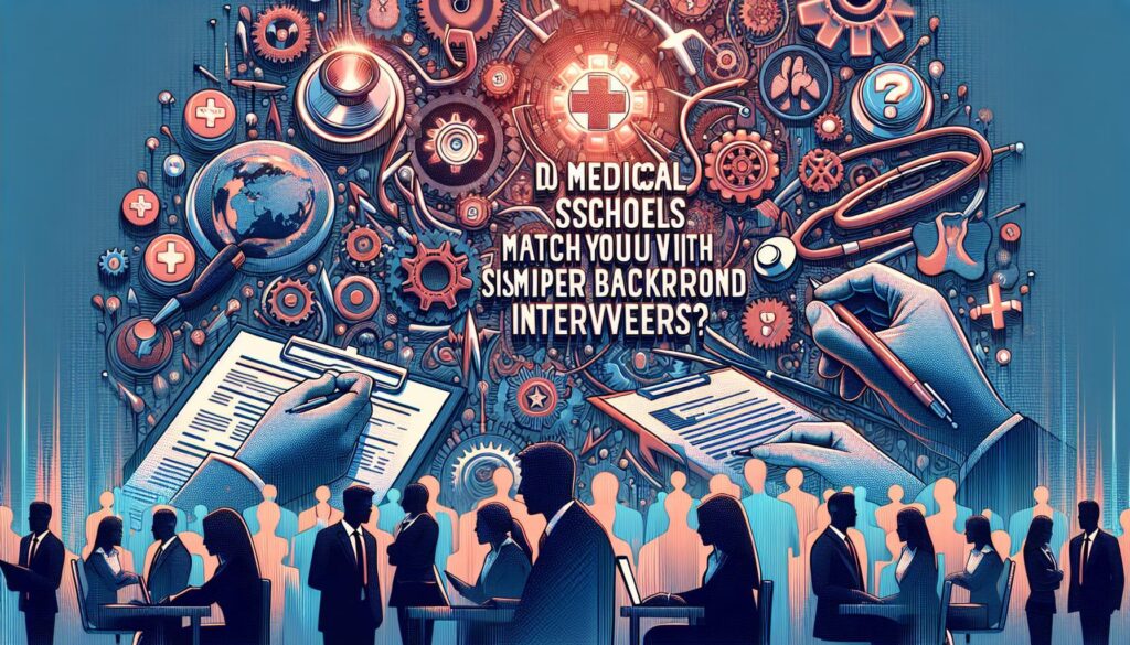 Do Medical Schools Match You with Similar Background Interviewers? 1 Do Medical Schools Match You with Similar Background Interviewers?