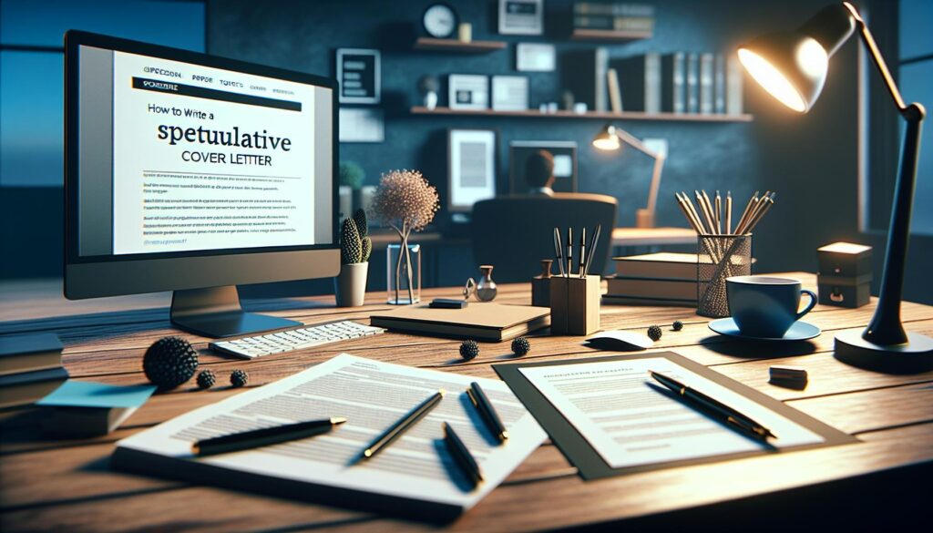 How to write a speculative cover letter – Tips and Tricks