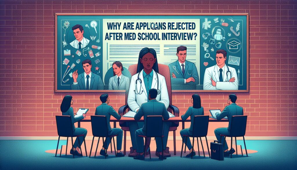 Why Are Applicants Rejected After a Med School Interview?