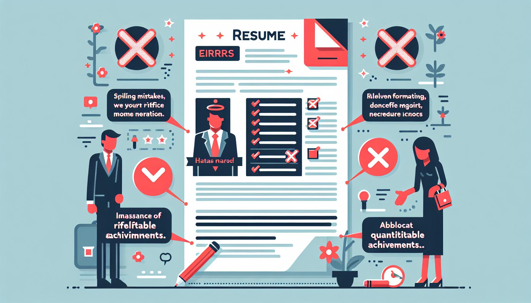 What Do You Not Put on Your Acting Resume - Common Mistakes 2 Common Resume Errors to Avoid