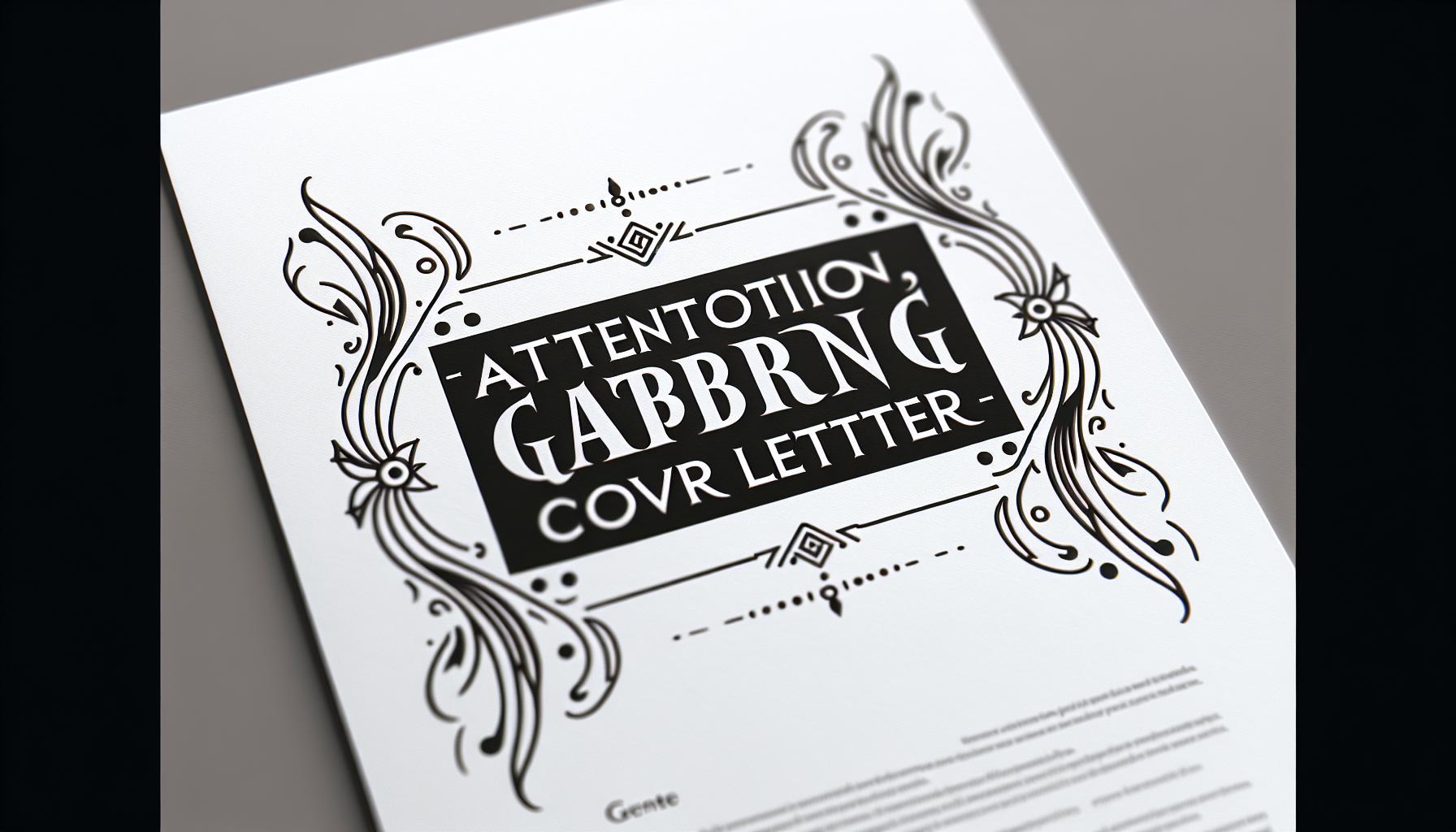 Crafting Attention-Grabbing Cover Letter Titles