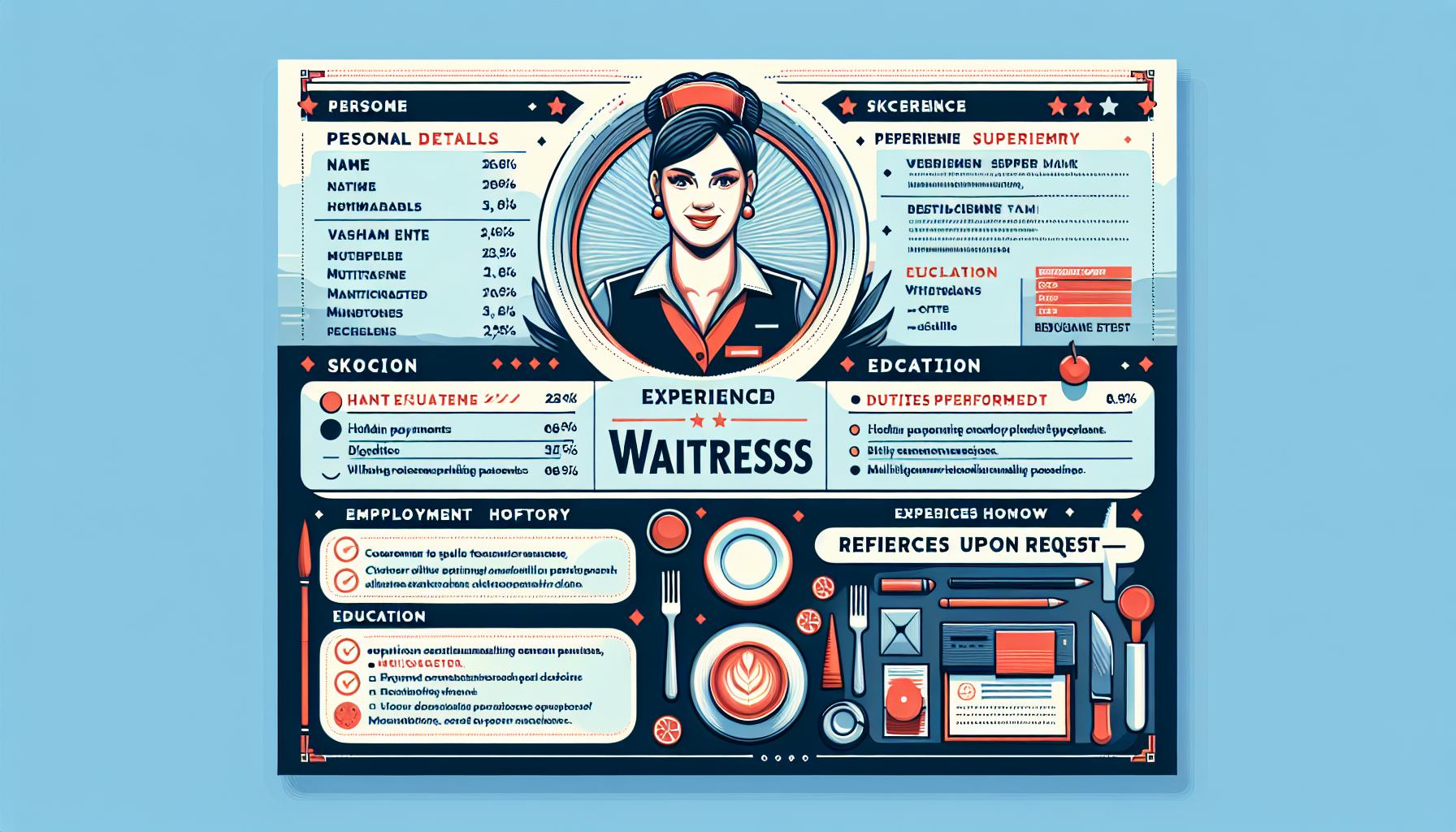 Crafting a Powerful Waitressing Resume