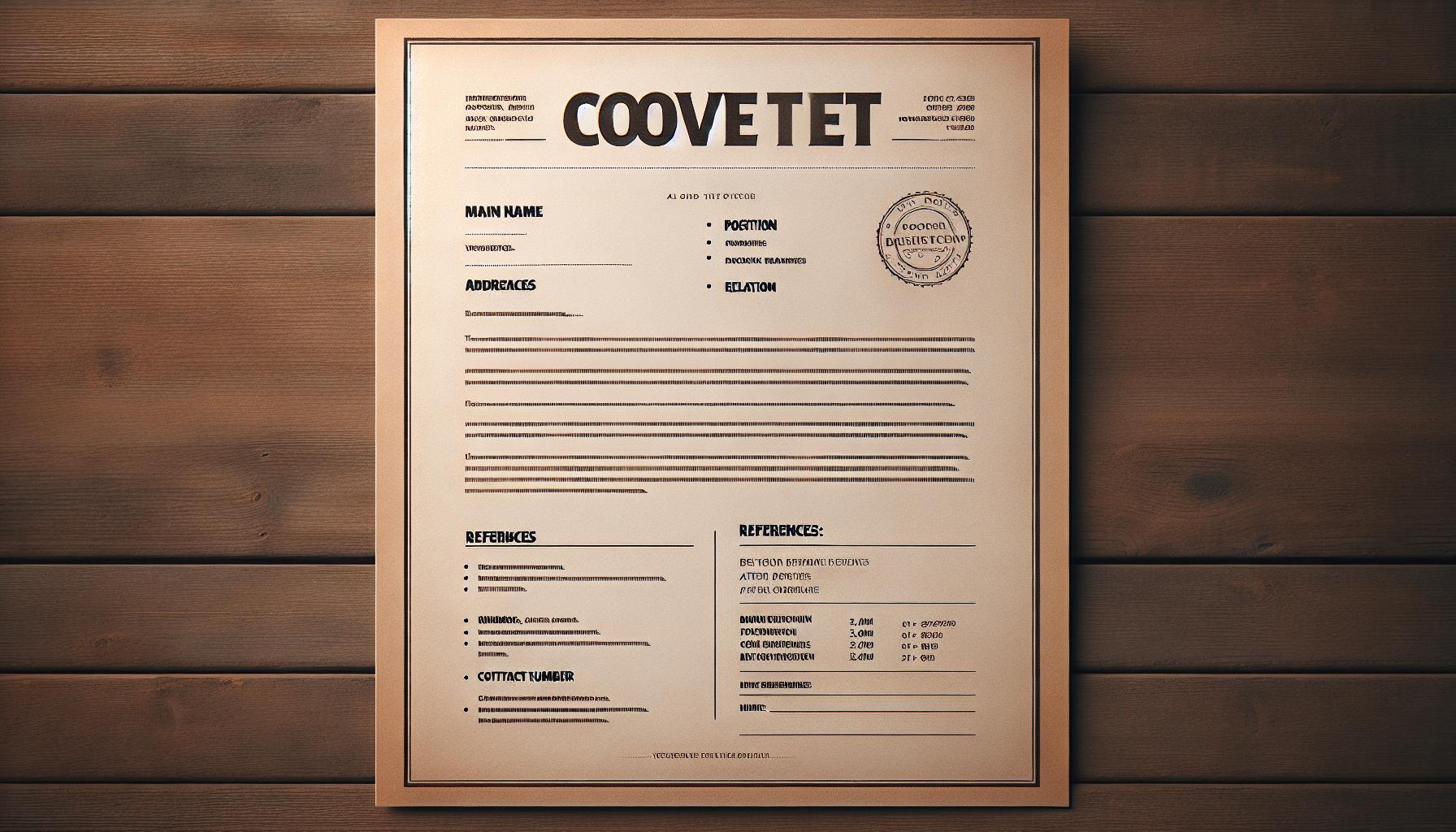 When to Include References in Your Cover Letter