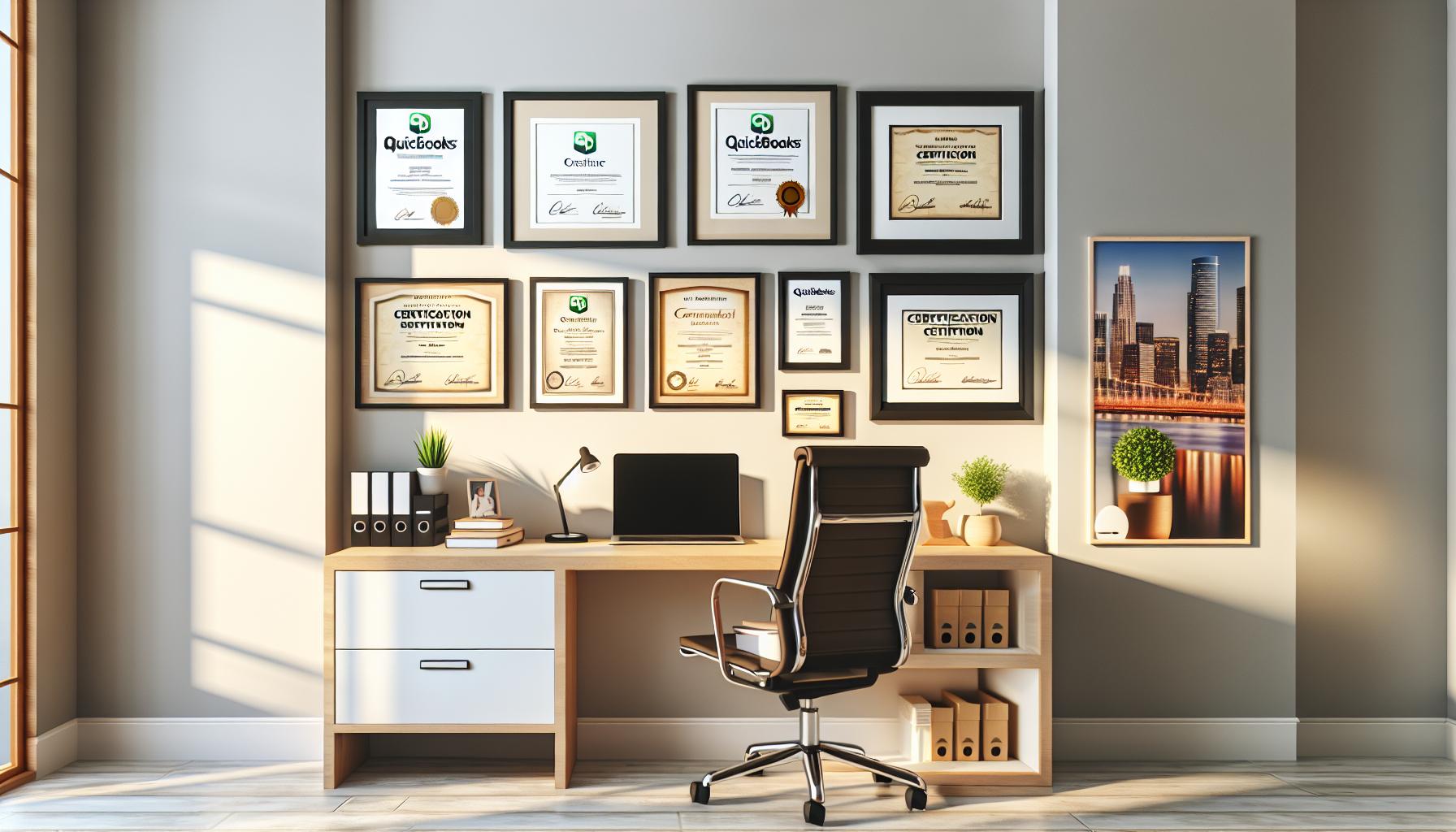 Where ‍to Showcase QuickBooks Certification