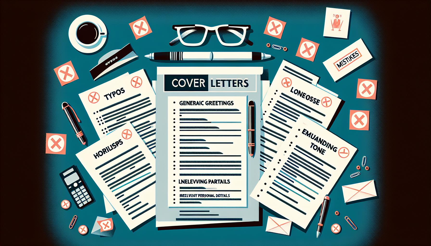 Common ⁢Cover Letter⁢ Mistakes to Avoid