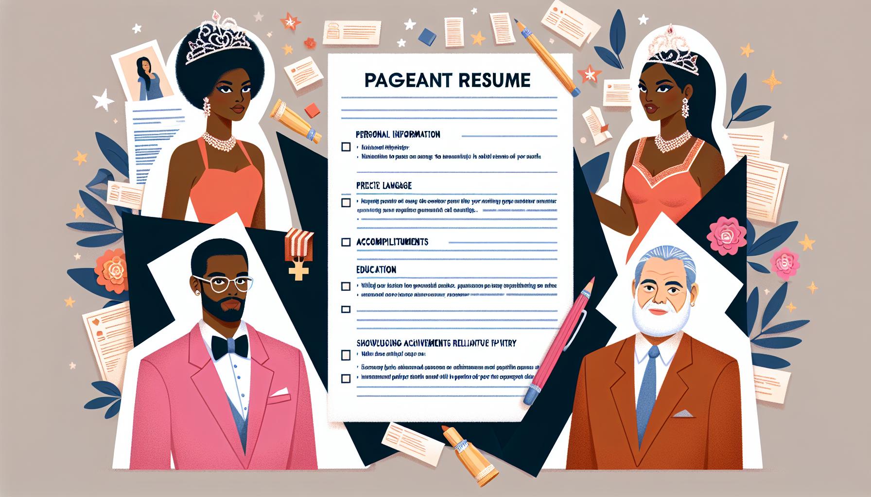 What Does a Pageant Resume Look Like - A Complete Guide 2 Crafting an Effective Pageant Resume