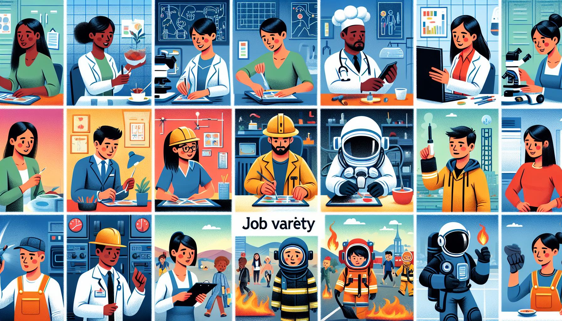 Benefits of Job Variety in Roleplay