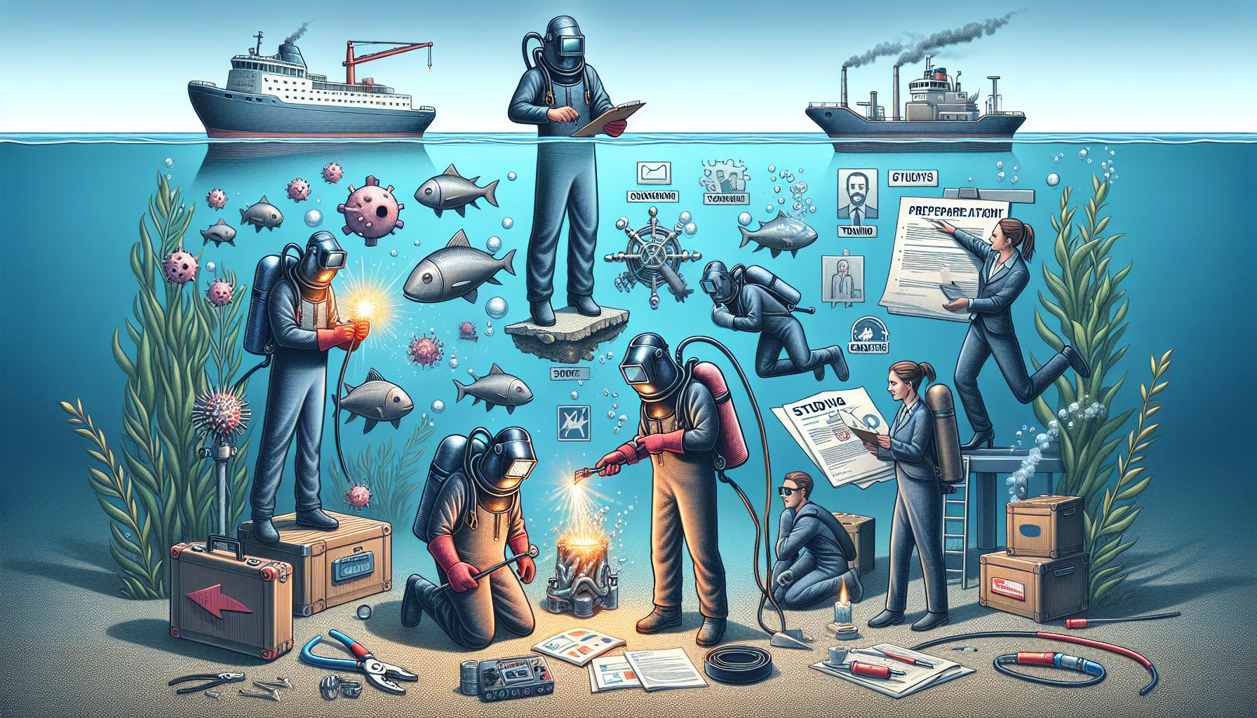 How Hard Is It to Get an Underwater Welding Job – Answered