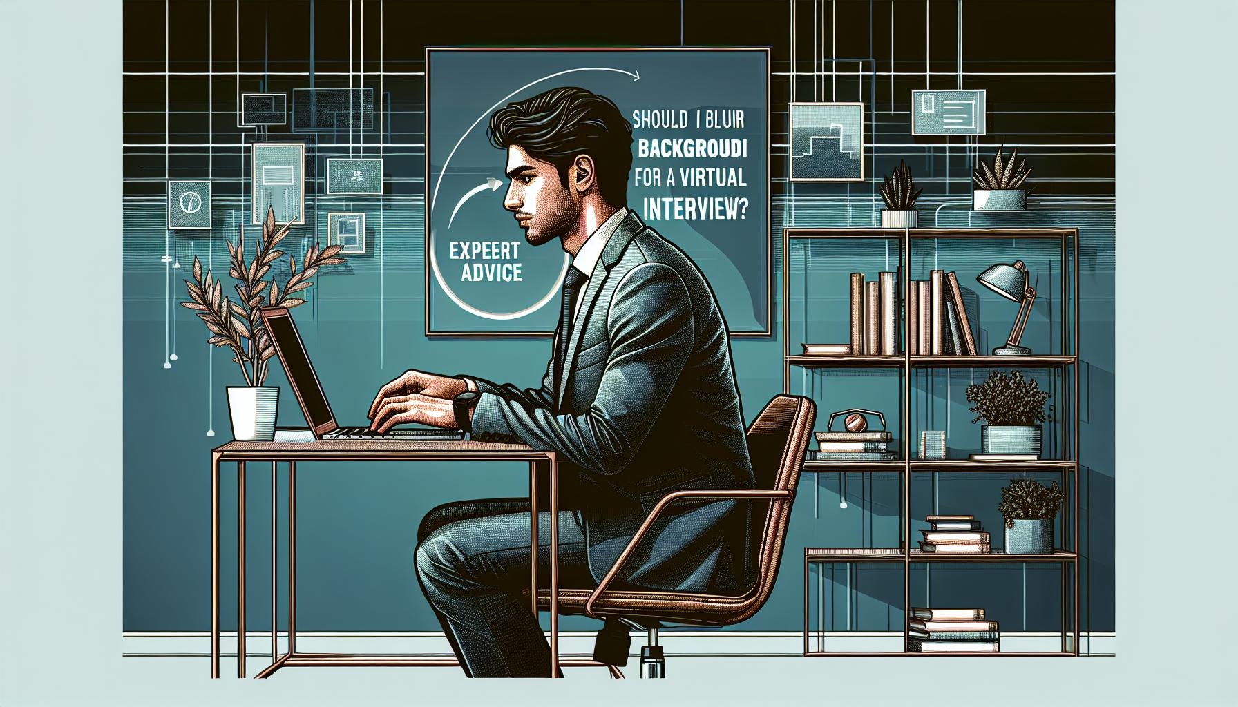 Should I Blur My Background For A Virtual Interview? Expert Advice ...