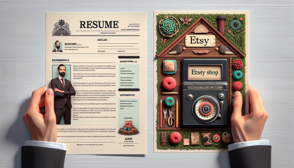 How to List Etsy Shop on Resume – Entrepreneurial Edge Explained