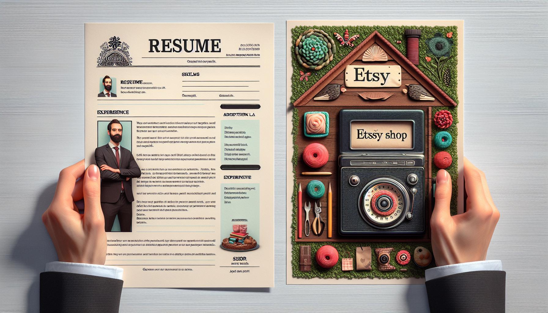 How to List Etsy Shop on Resume – Entrepreneurial Edge Explained