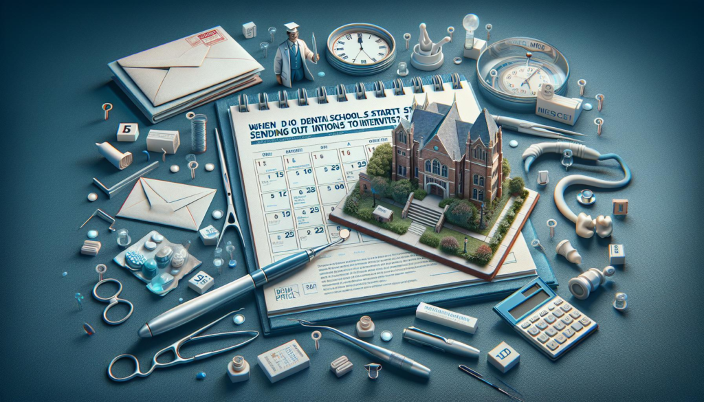 When Do Dental Schools Start Sending Out Invitations to Interviews?